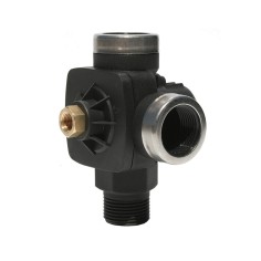 Clapet anti-retour 4 voies avec manomètre intégré 2