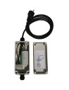 Waterproof starter box for submersible pump