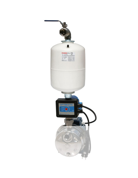 Kit gestionnaire pompe monophasé avec réservoir