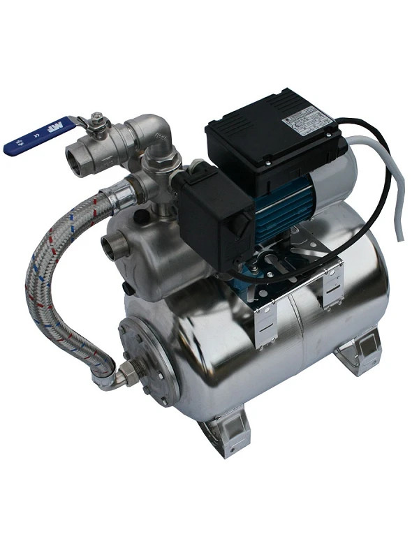 Groupe surpresseur 20L inox  NOMADE 12V ou 24V