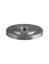 Flat threaded flange, centre bore - Stainless steel 316L