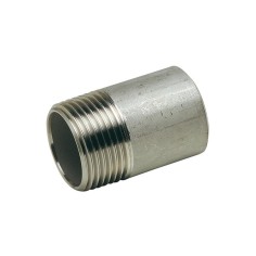 Embout male à souder et visser inox 316L - Lg 100 mm