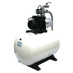 Surpresseur 100 litres avec pompe multicellulaire autoamorçante toute inox, clapet et raccords inox, pressostat électronique 2