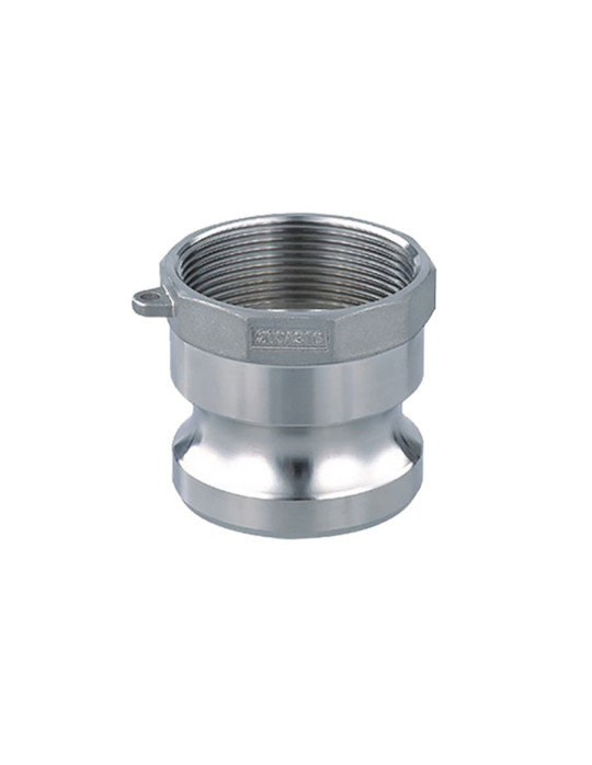 Raccord à Cames Inox 316 type A adaptateur femelle