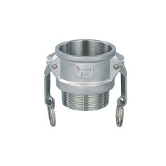 Raccord à Cames Inox 316 type B coupleur mâle