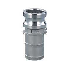 Raccord à Cames Inox 316 type E adaptateur à douille annelé