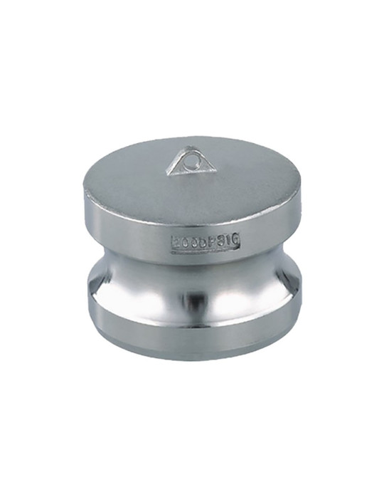 Raccord à Cames Inox 316 type DP bouchon adaptateur
