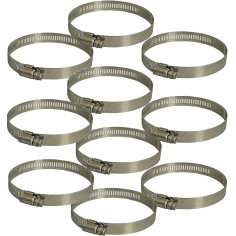 Colliers de serrage largeur 12 mm inox 304 (x10)