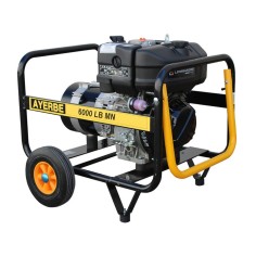 Groupe électrogène chantier diesel monophasé sur chariot - AY-6000 D-LB-MN