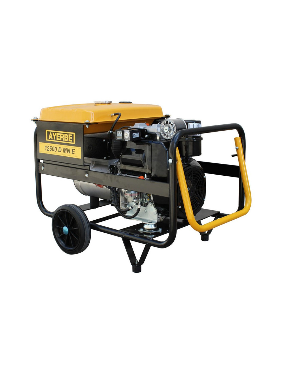 Single-phase diesel site generator set Lombardini