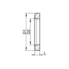 Joint DIN semi-torique EPDM 2