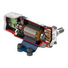 Pompe à huile réversible avec régulation du débit 12/24V 2