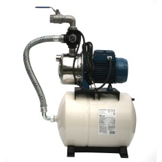Surpresseur horizontal 24L avec pompe auto-amorçante