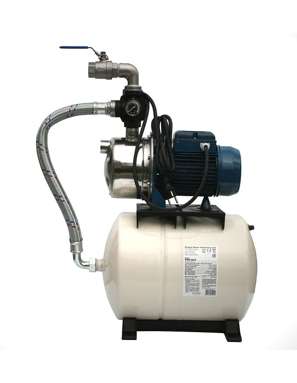 Surpresseur horizontal 24L avec pompe auto-amorçante
