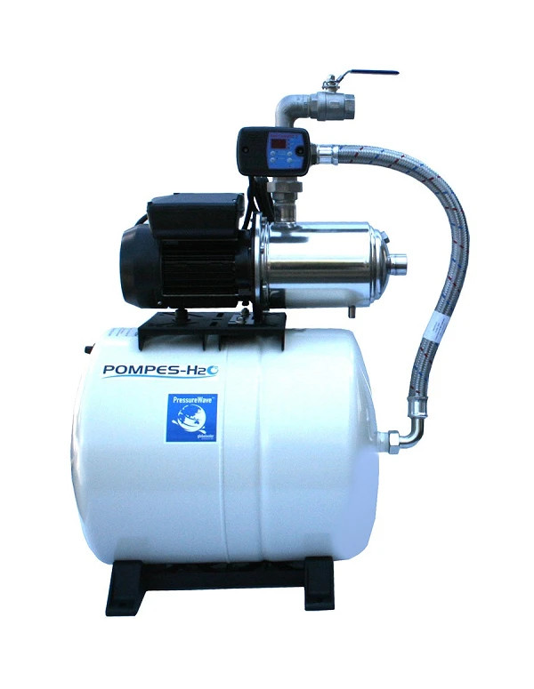 Groupe surpresseur 60 L avec pompe multicellulaire Multinox