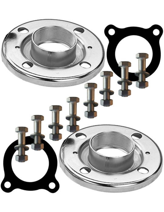 Kit brides embouties inox 316