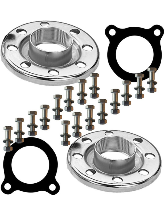 Kit brides embouties inox 316 - DN80 - DN100