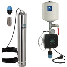 Kit pompe immergée inox 5" avec variateur vitesse - MXS (0 à 4 m3/h)
