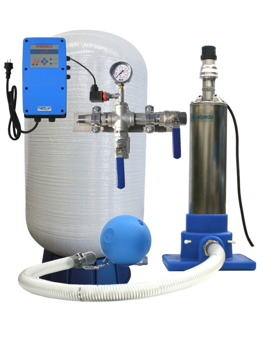 Kit surpresseur vitesse variable pour réservoir eau de pluie MXS-EMT