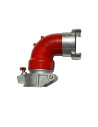 Keyser female elbow DN100 with DSP/AR/GUI outlet