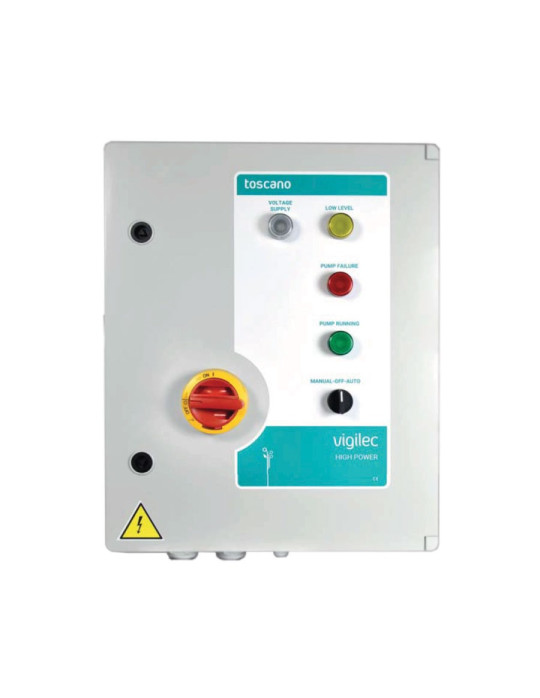 Armoire de gestion 1 pompe immergées ou de surface démarrage progressif VIGILEC