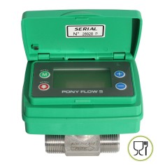 Compteur volumétrique liquides alimentaires PONY FLOW 9V