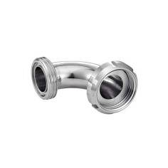 COUDE À 90° MÂLE / FEMELLE  Inox 316L