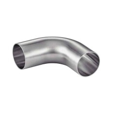 COUDE SMS À 90° AVEC PARTIES DROITES Inox 316L