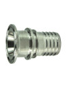 Raccord Clamp cannelée  inox 316