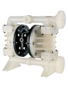 PP double diaphragm pneumatic pump Lutz