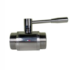 Vanne à boule fileté DIN INOX AISI 304