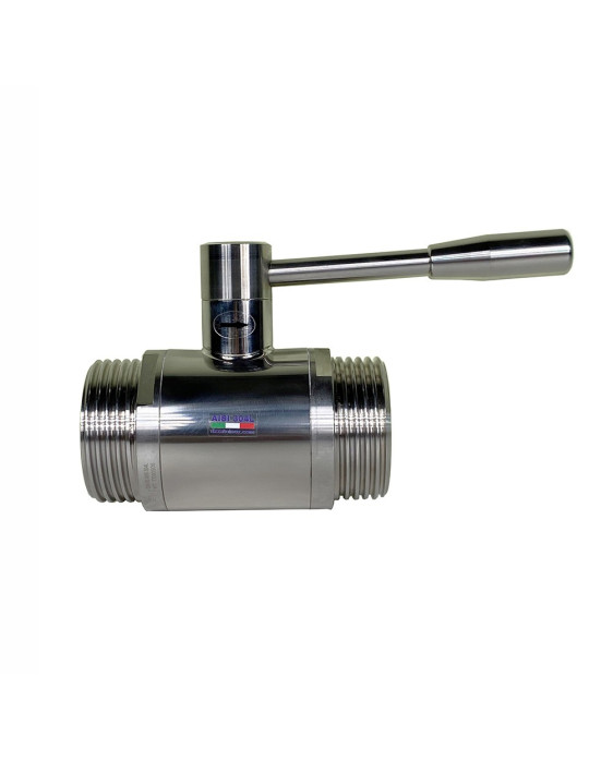 Vanne sphérique Inox 304 alimentaire DIN M/M