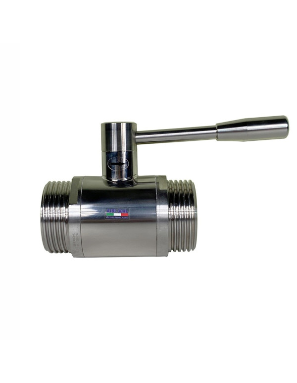 Vanne sphérique Inox 304 alimentaire DIN M/M