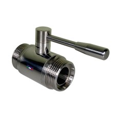 Vanne sphérique Inox 304 alimentaire DIN M/M 2