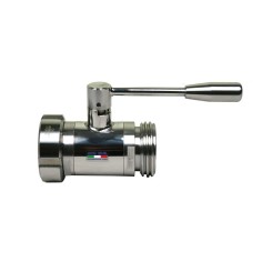 Vanne sphérique Inox 304 alimentaire DIN M/F