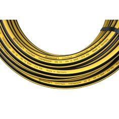 Flexible d'eau polyvalent EPDM raccords expressà verrou et lance d'arrosage - L 25 m 2