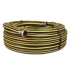 Flexible d'eau polyvalent EPDM raccord GEKA à verrou et lance d'arrosage - L 25 m