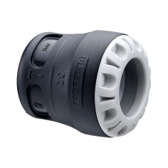 Bouchon fin de ligne encliquetable Plasson tube PE - DN20 à DN63