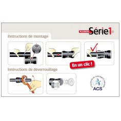 Clé de déverrouillage pour raccord plasson série 1 2