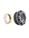 Push-fit adaptor kit for PVC pipe