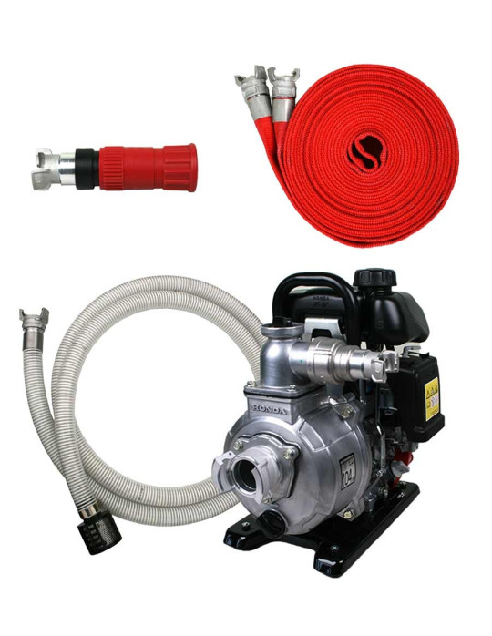 Kit motopompe prévention incendie, arrosage - PS 4 bar - Débit maxi 16.8 m3/h