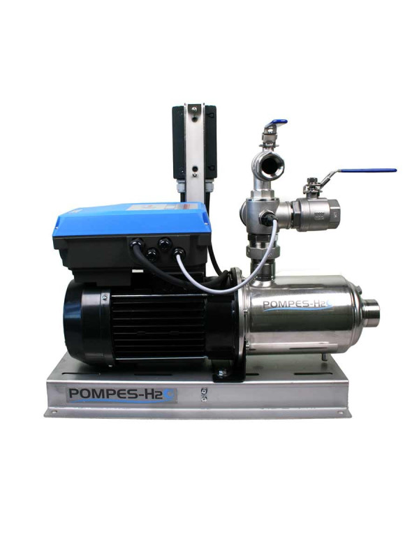 Groupe de surpression d'eau à vitesse variable, pompe multicellulaire triphasé 2.20 Kw, débit de 0 à 14 m3/h