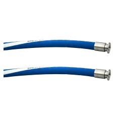 Flexible brasserie produits alimentaire FDA DN25 CLAMP 1" 50.5mm 2