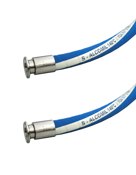 Flexible alimentaire FDA DN38 CLAMP 64mm - ALCOMIL 140°