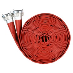 Tuyau plat incendie raccords Storz DN50 sertis - PS 16 bar