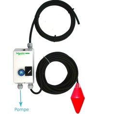 Boitier de commande et protection pompe de relevage monophasé