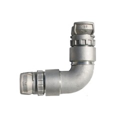 Coude à 90° Aluminium DSP