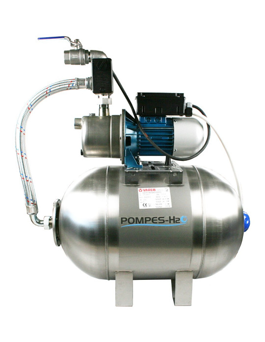 POMPES H2O PRESSINOX CC booster pump 50L unit 12V or 24V
