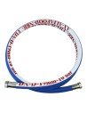 ALFAFOOD FDA NBR food delivery hose 3/4" BSP F 316 stainless steel