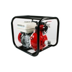 Motopompe prévention incendie haute pression, VAC 85 P avec vanne de sortie 1" et raccord Guillemin DN20